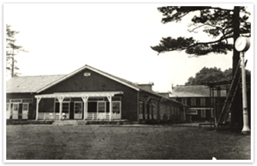 2度目のクラブハウス(外観) 1942年再建 1950年焼失